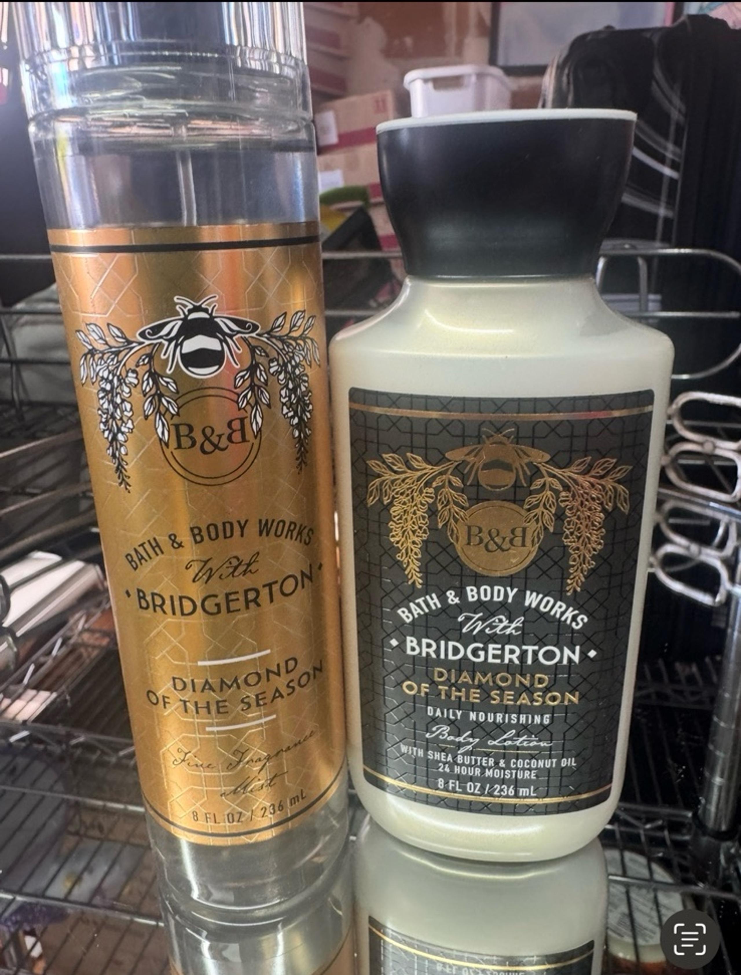 BATH & BODY WORKS BRIDGERTON • DIAMOND OF THE SEASON fine fragrance mist set