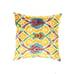 Canvello Turkish Blue and Gold Throw Pillow - Ti 98