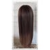 NWT~Stunning Wasted Angels Long Human Hair Blend Light Brown Wig