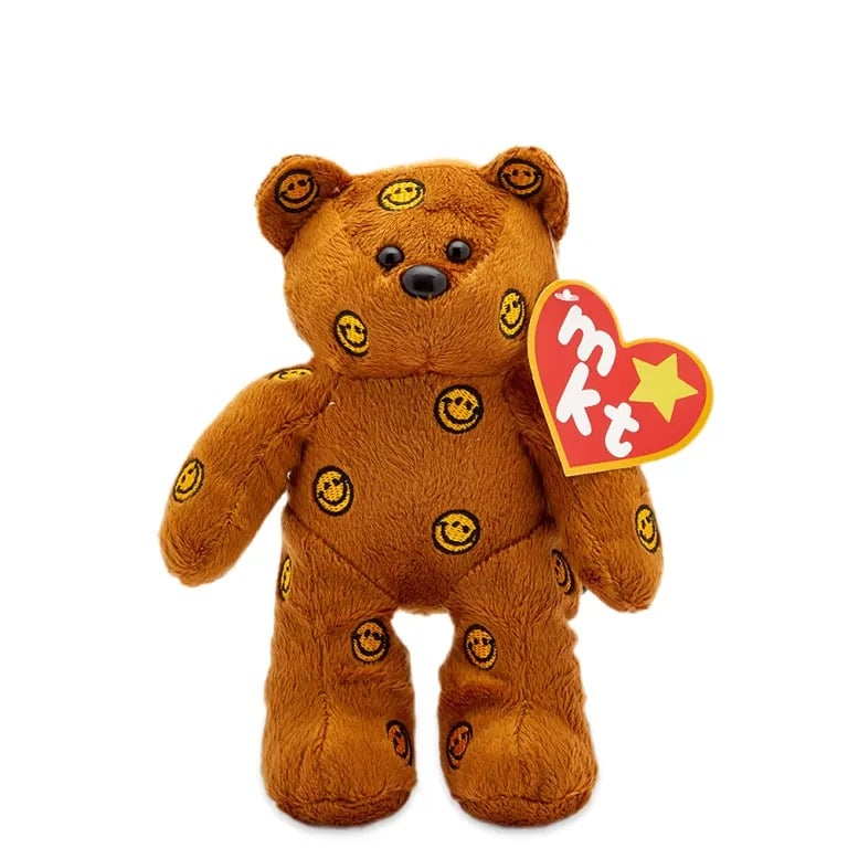 SMILEY® STUFFED TEDDY BEAR BEANIE BABY