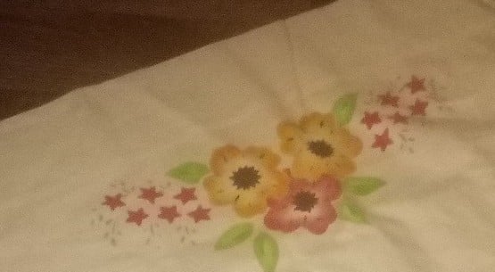 Vintage Cannon muslin standard size pillow cases.matched pair