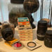 Minolta ST Si camera with lenses