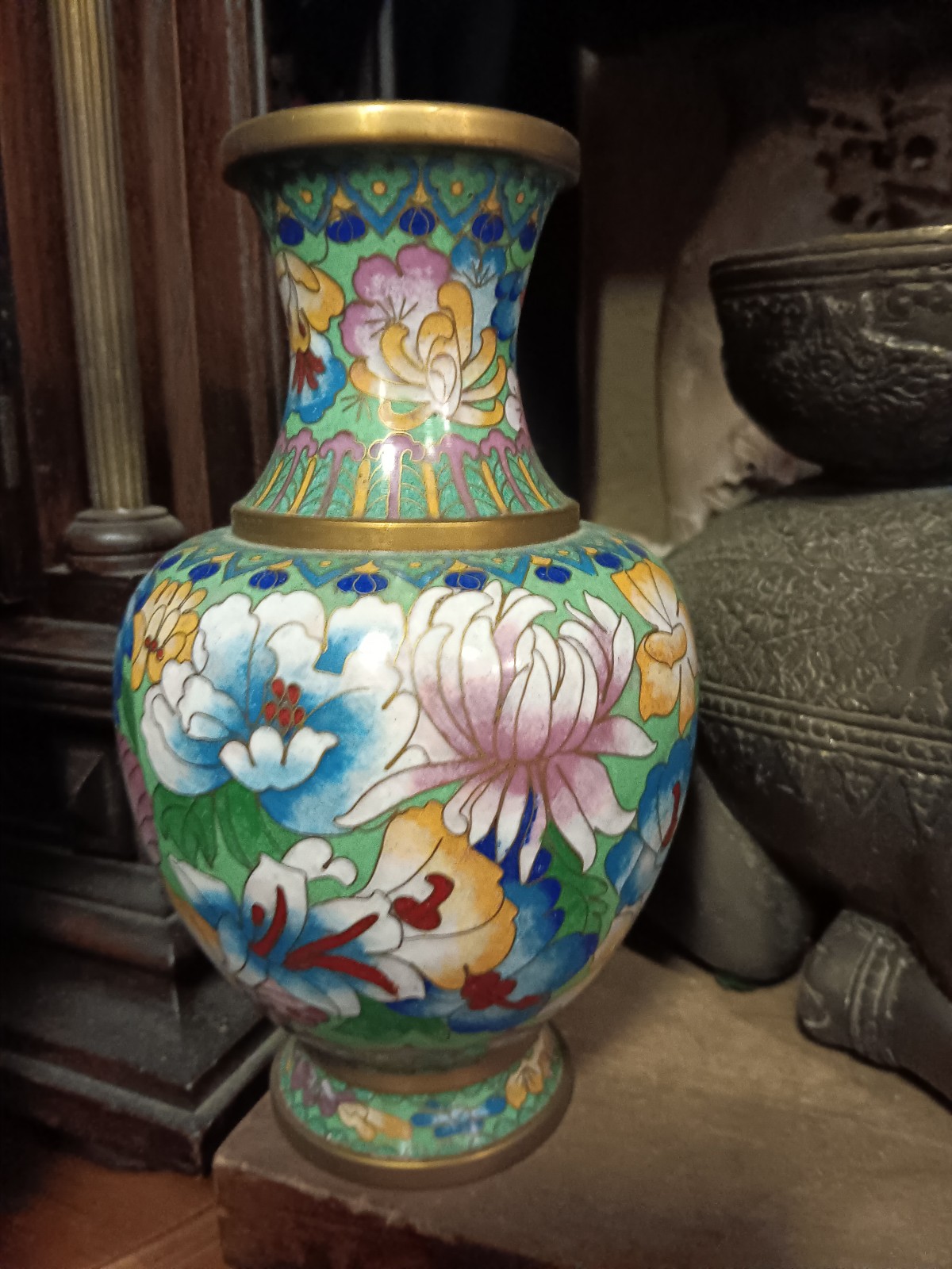 Cloisonne Vase