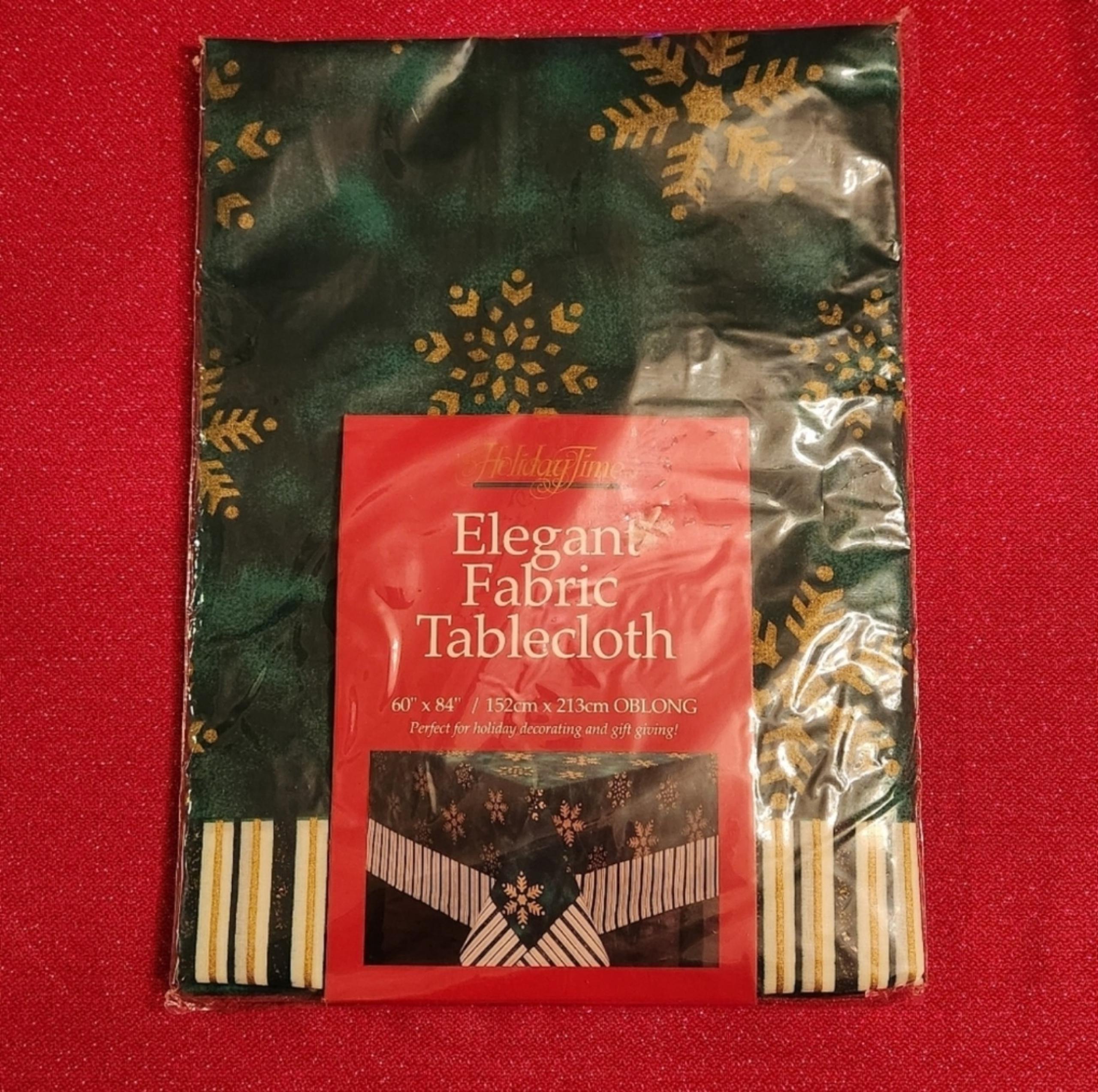 Elegant Fabric Tablecloth