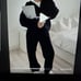 BUNDLE SET Aritzia mega cozy fleece zip up mockneck & wide leg pants 165