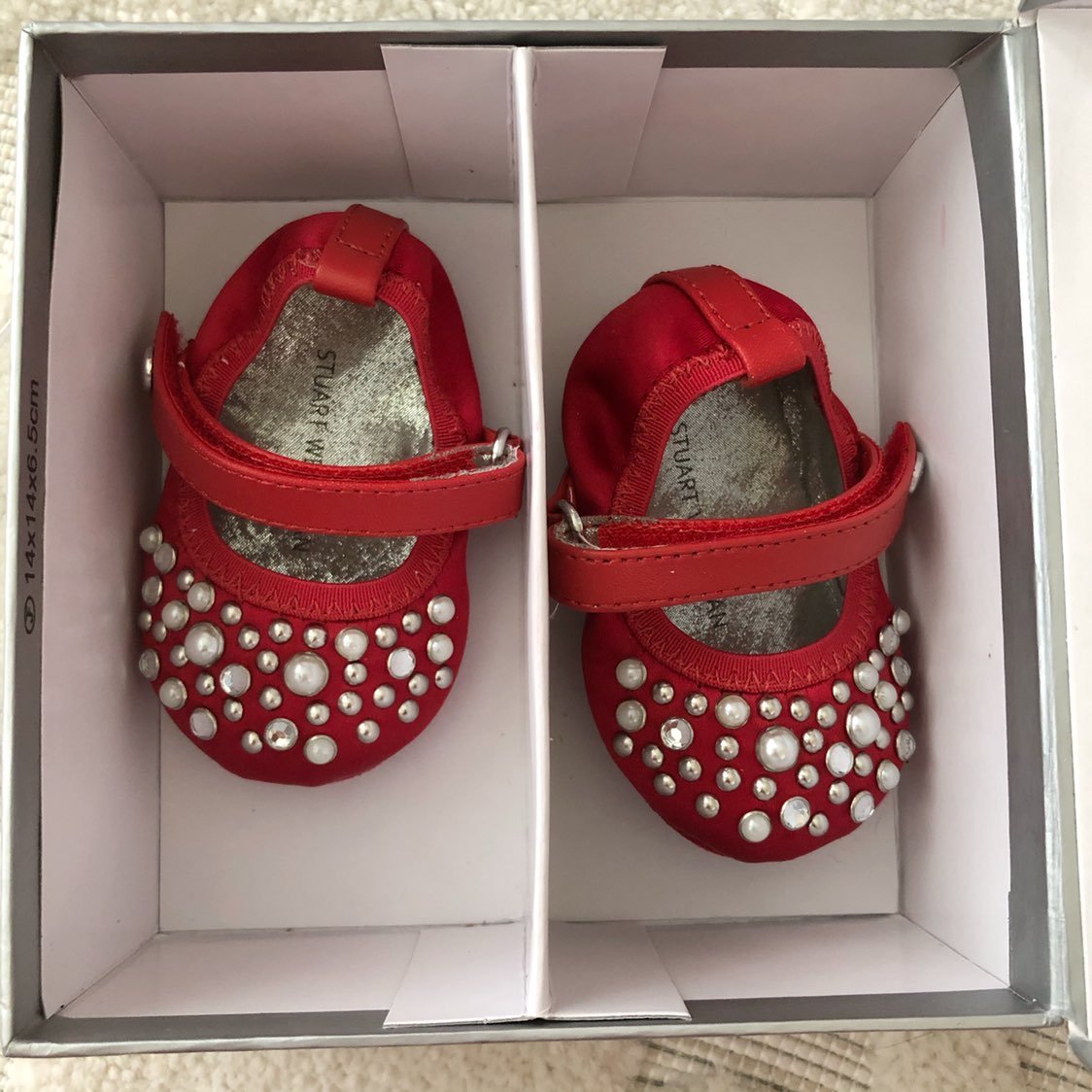 Stuart Weitzman Baby Pearl Dancer