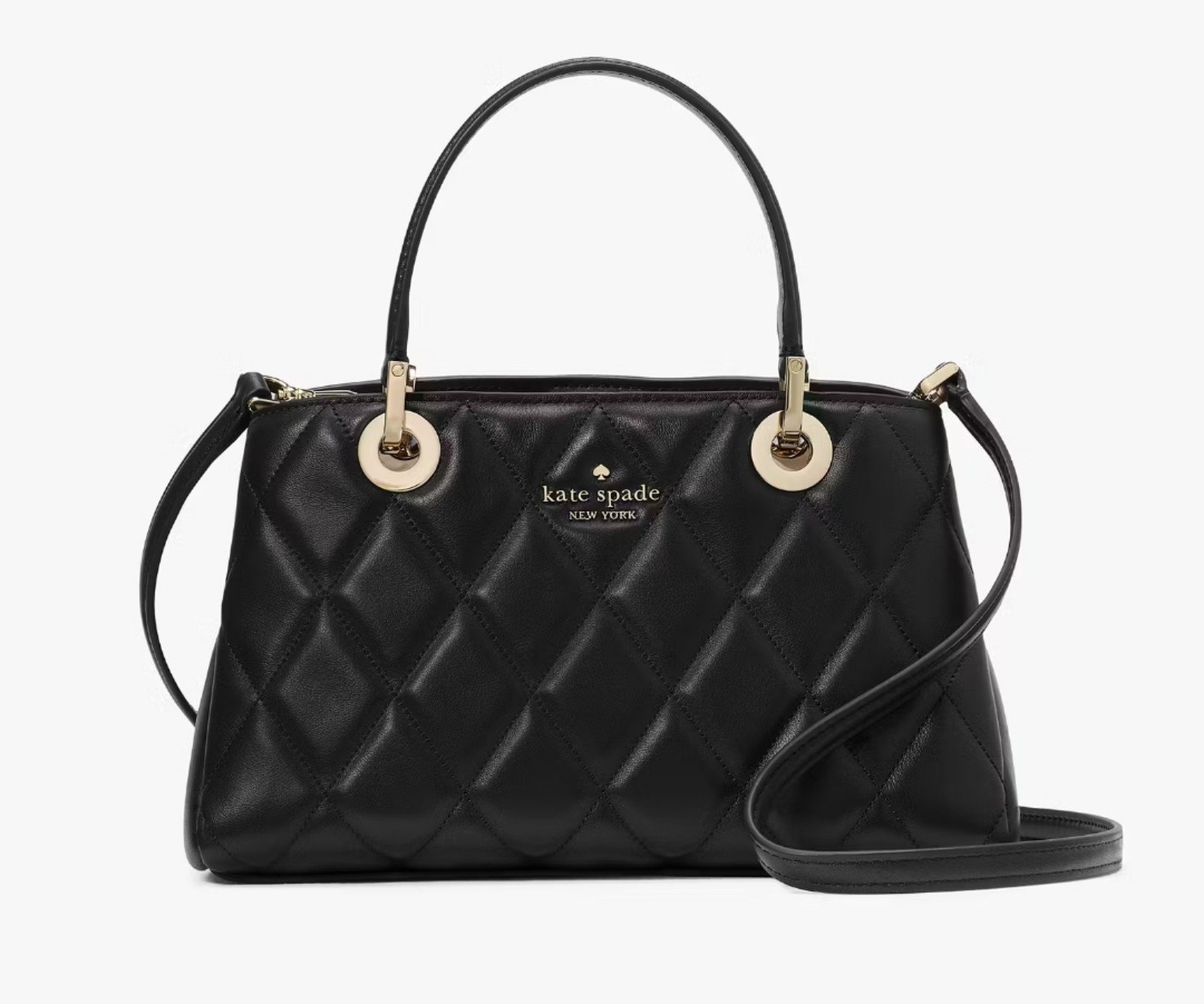 Kate Spade CAREY SMALL QUILTED SULLIVAN Satchel KI849