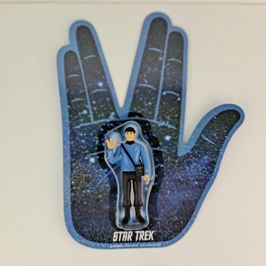 Star shops Trek Spock Live Long & Prosper Super7 Reaction Action Figure Exclusive NEW