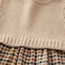 Zara kids girls CONTRAST CHECK DRESS 3-4 years