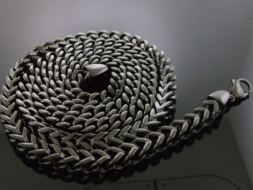 Men's Jumbo Franko Steel Necklace Chain