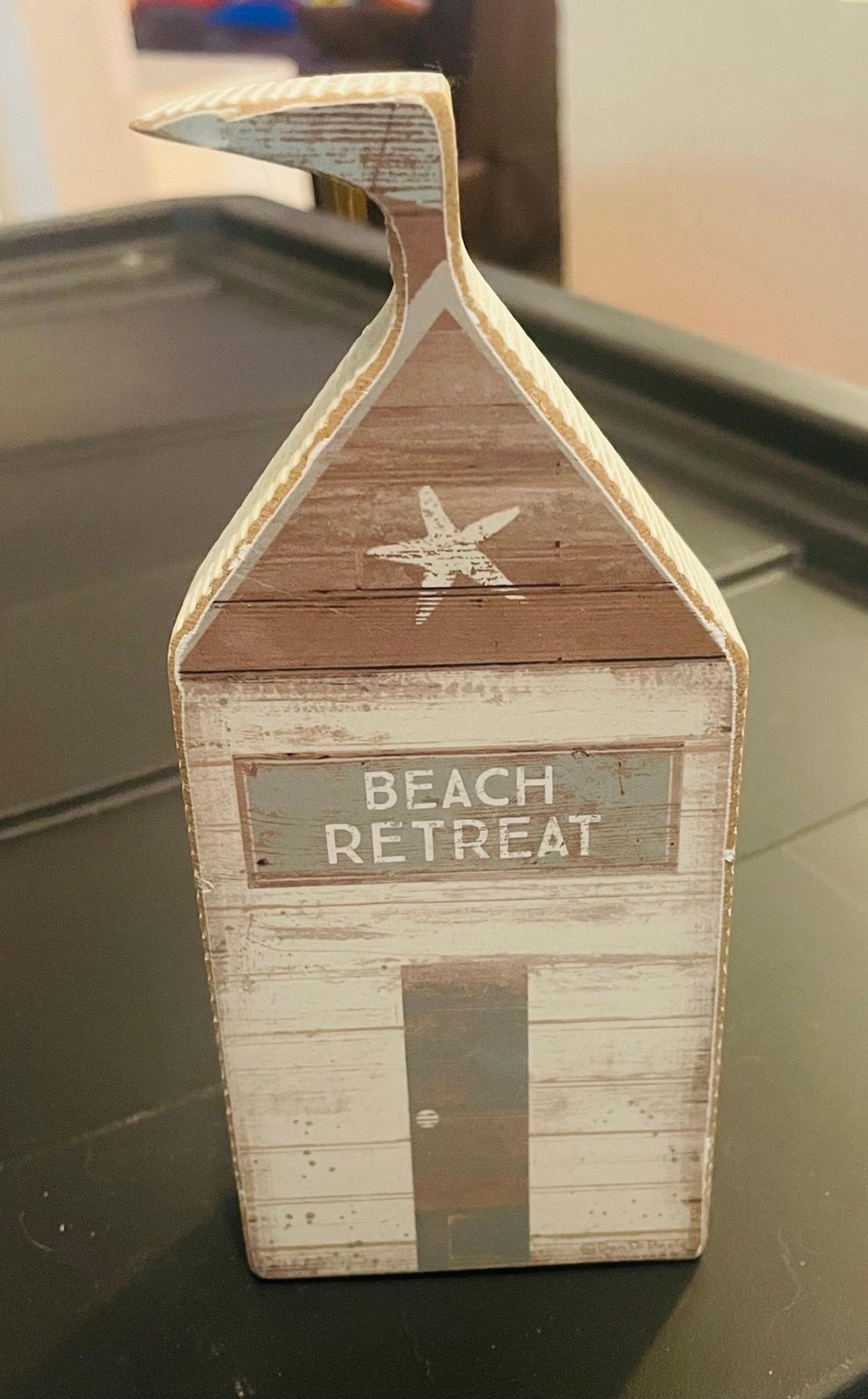 Primitives By Kathy Wooden Chunky Beach House Decor