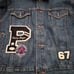 Ralph Lauren polo jean jacket ,black denim and blue jean classic .