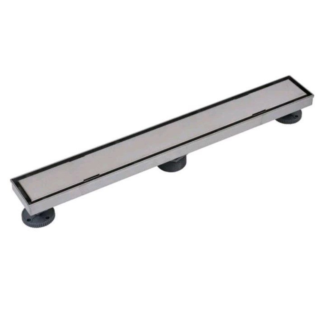 Designline 24 in. Stainless Steel Linear Shower Drain Square Grate
