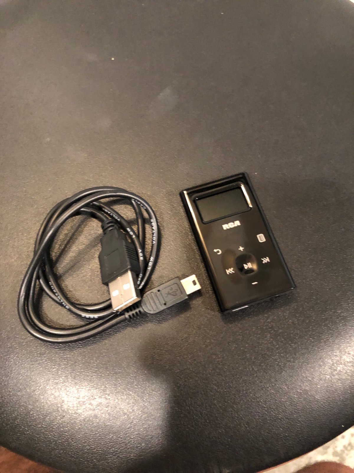 RCA pod and Charger (Brand New).