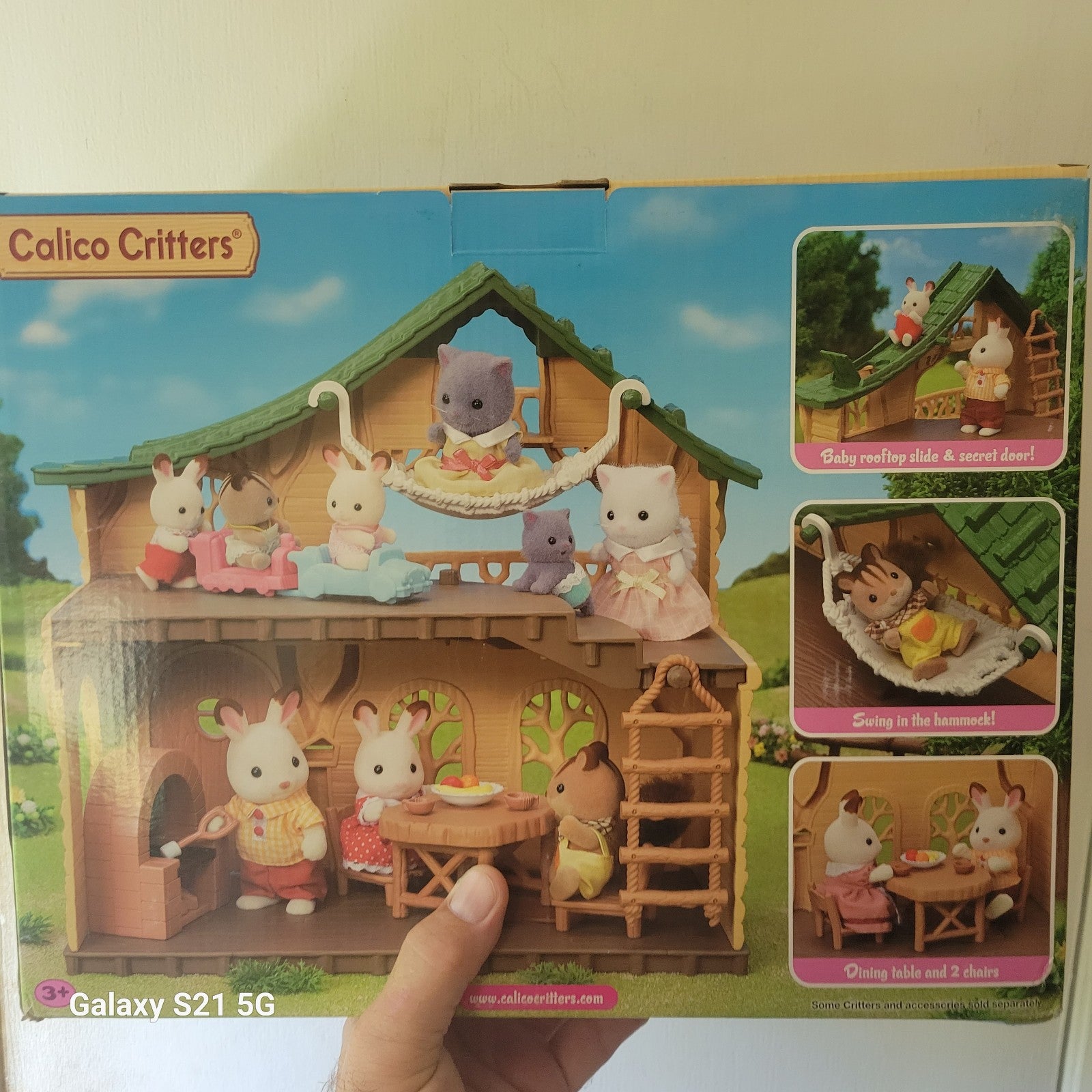 Calico Critters Lakeside Lodge House Set New in Box HTF
