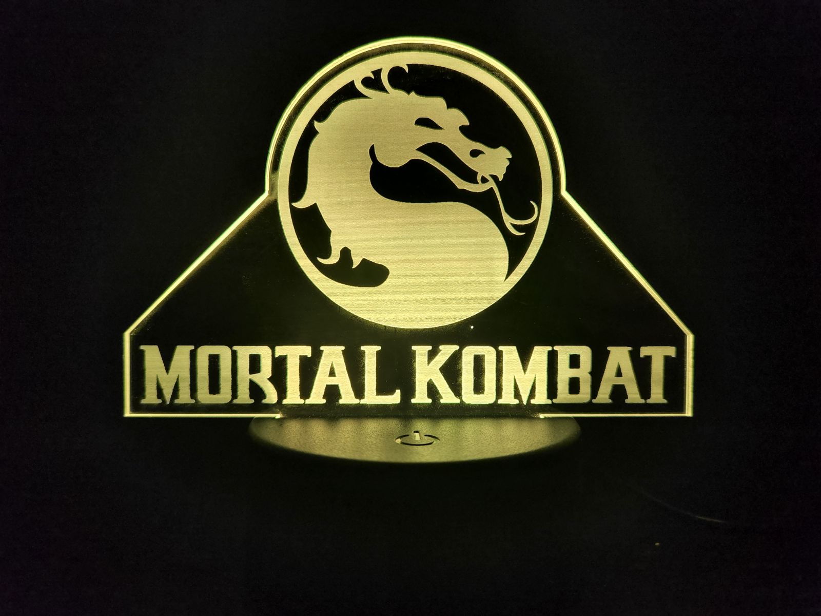 Mortal Combat Game Room Lamp