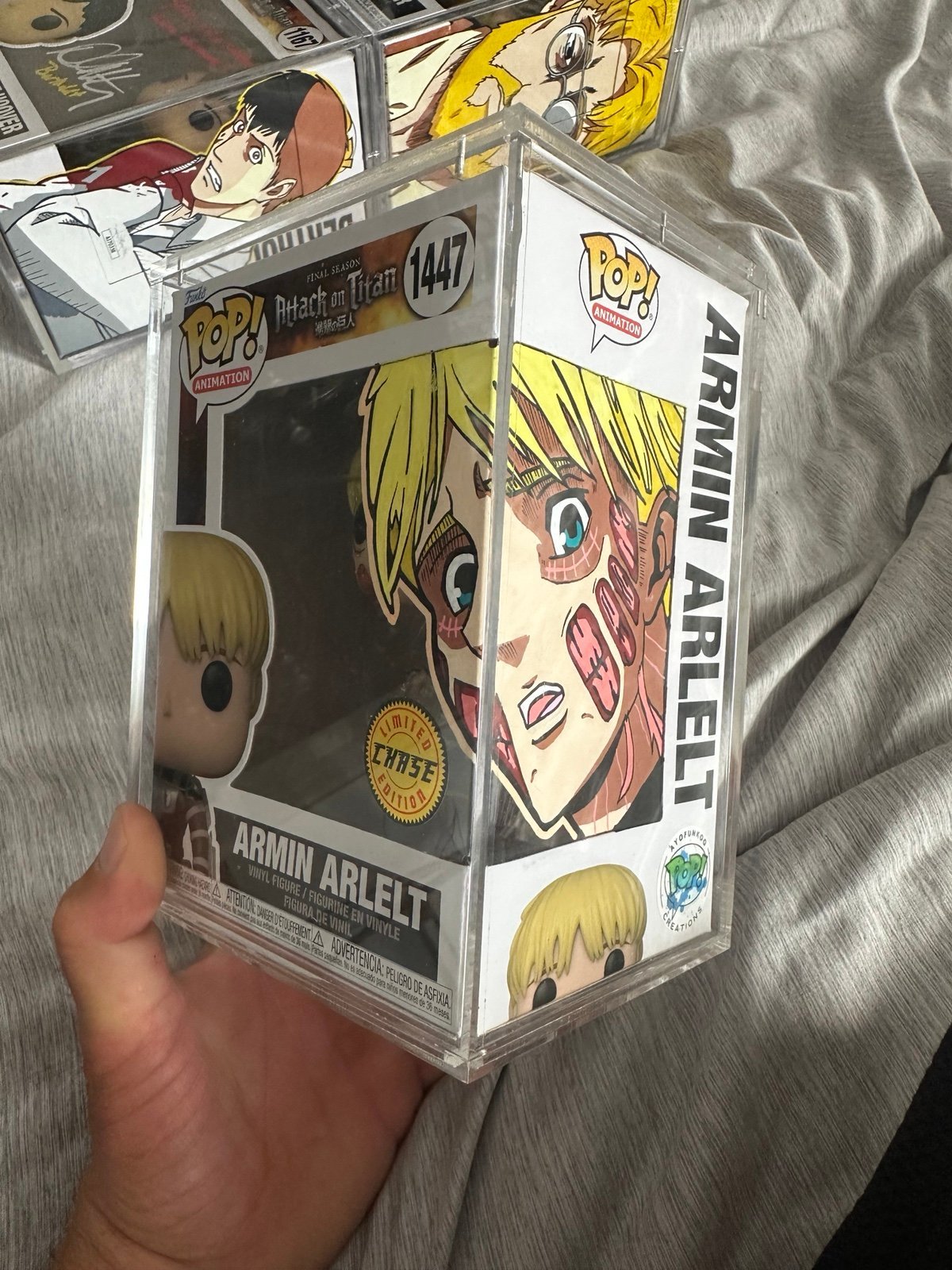 Armin Chase Funko Pop with Custom Art
