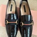 ☆Brand New☆ FABIO RUSCONI Black Loafers, Size 35