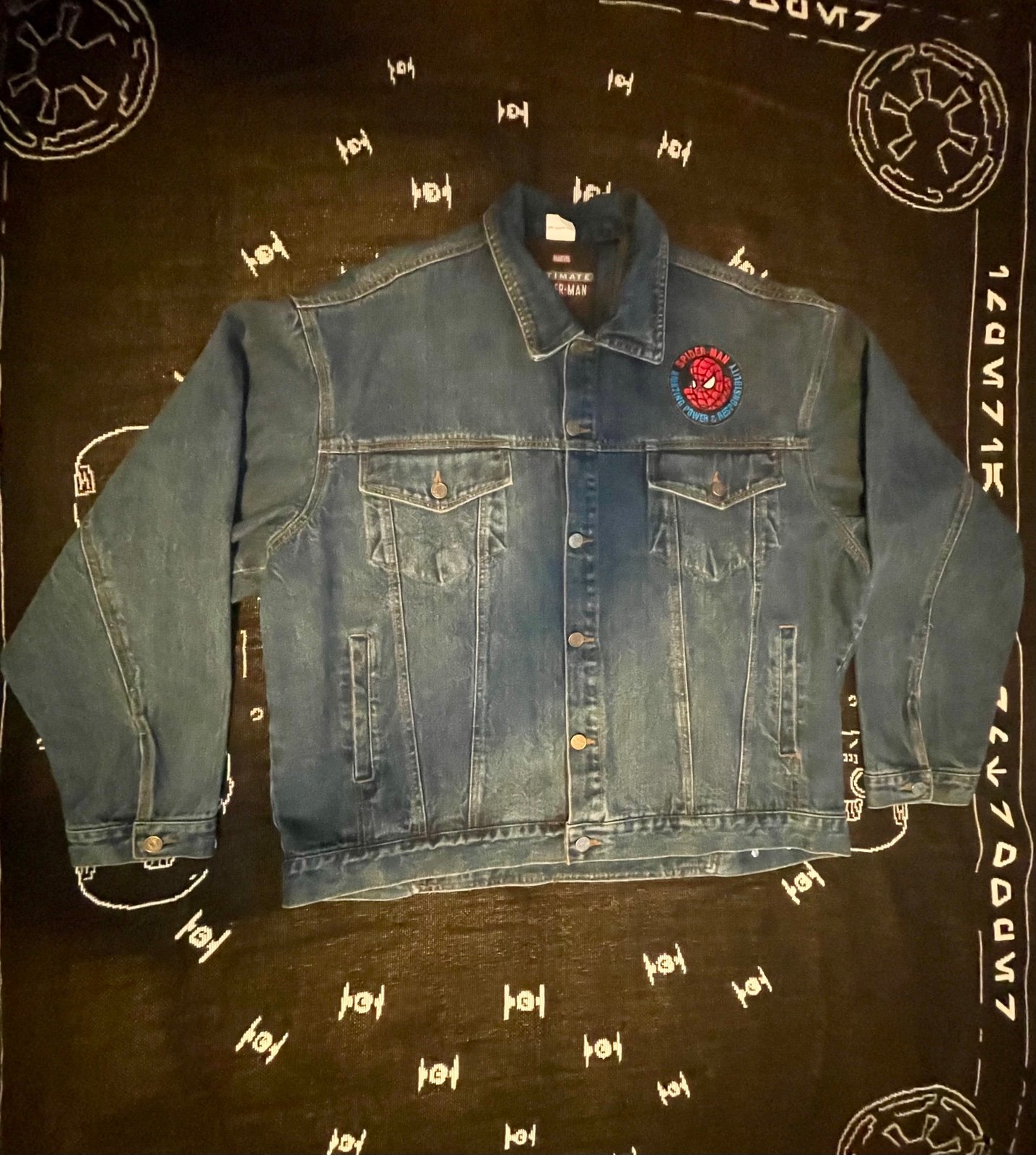 Spiderman Denim Jacket XXL