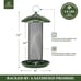 Kingsyard Mesh Tube Bird Feeders for Outdoors Hanging, All Metal, Wild Bird Feed