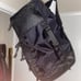 Nike black authentic Hiking backpack, logo night reflective embroidered OS
