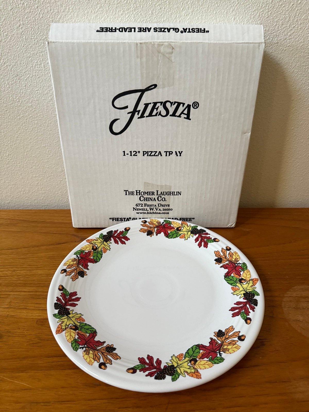 Fiesta Fall Fantasy 11.75” Chop Plate