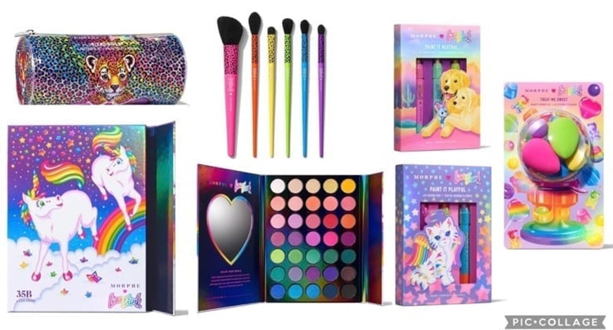 Morphe Lisa Frank Makeup Complete Set, Retired, Hard to Find!