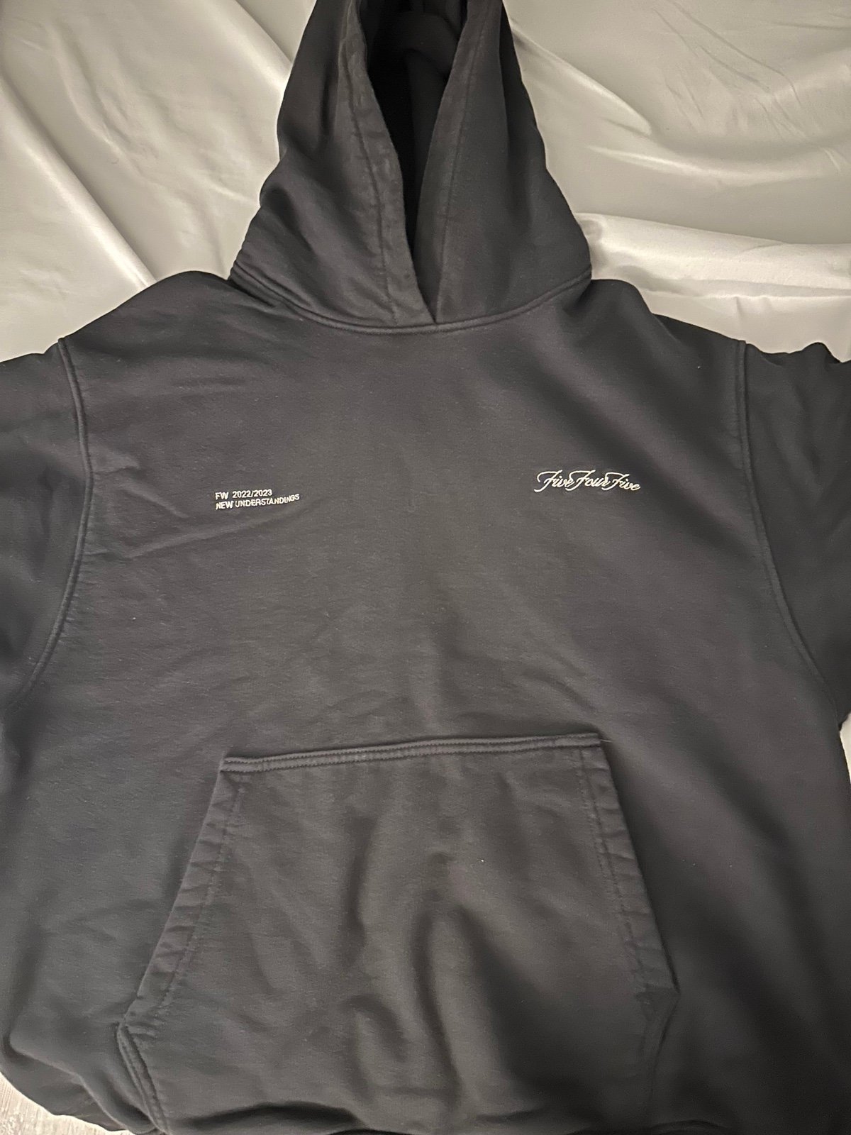545 Fivefourfive Black Hoodie