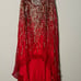 Sherri Hill Red Strapless High Low Sequins Dress