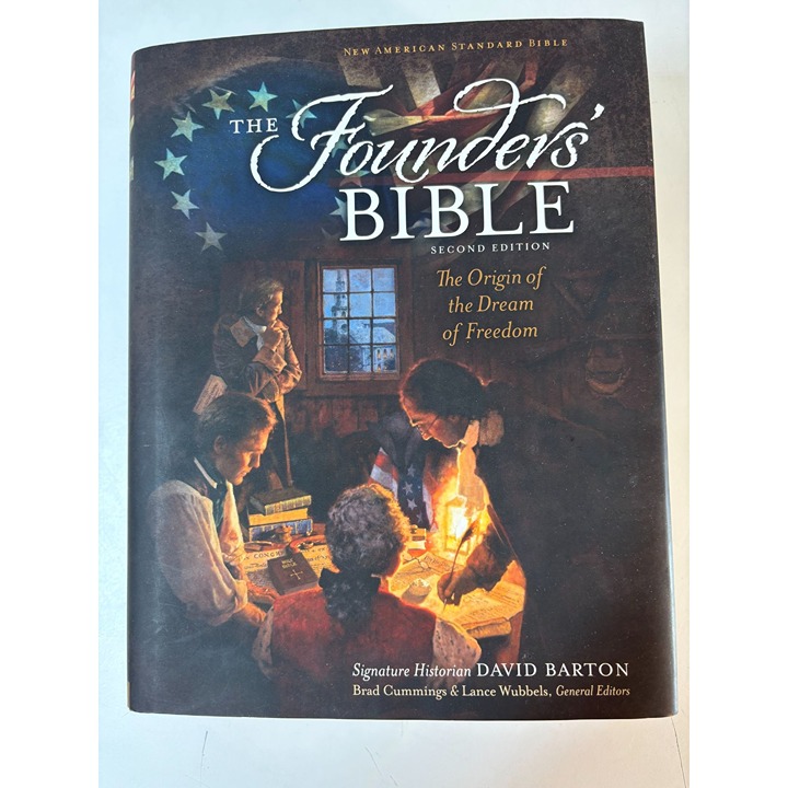 The Founders Bible Second Edition NASB Hardcover By David Barton Signed Copy