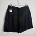NWT Massimo Dutti 100% Linen Bermuda Shorts With Double Darts Black Size 10