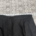 NWT Massimo Dutti 100% Linen Bermuda Shorts With Double Darts Black Size 10