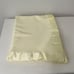 Vintage Baby Gordon All Season Thermal Blanket Yellow Satin Trim 36 x 50