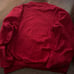 Vtg 90s Chaps Ralph Lauren Red Crewneck Sweatshirt Sz XL Letterman Style Patch