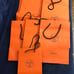 7 Hermes shopping bags