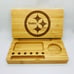 Pittsburgh steelers rolling tray and cutting board