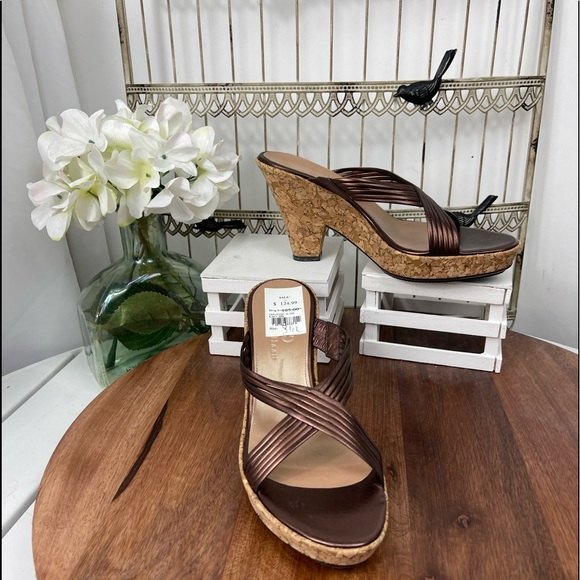 Cole Hann Carleigh.Slide Womens Slide Sandals size 8.5.