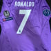 16/17 Real Madrid Ronaldo #7 UCL Final Away Jersey Soccer Adidas XL