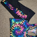 Vs pink ultimate high waist 7/8 leggings & tye-dye racerback tank outfit