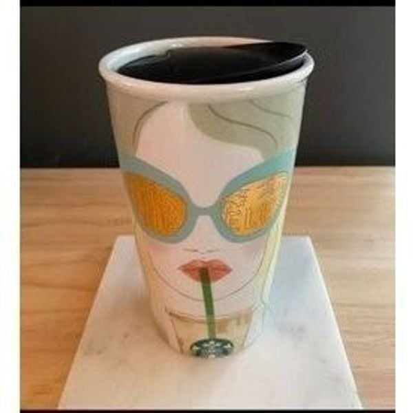 Discontinued And Htf LOS ANGELES GIRL STARBUCKS Tumbler