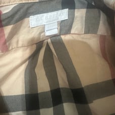 baby Burberry shirt