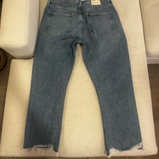 AGOLDE Riley High Rise Straight Crop Jeans NWT
