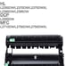 Drum unit DR730/DR760 compatible with Brother printers