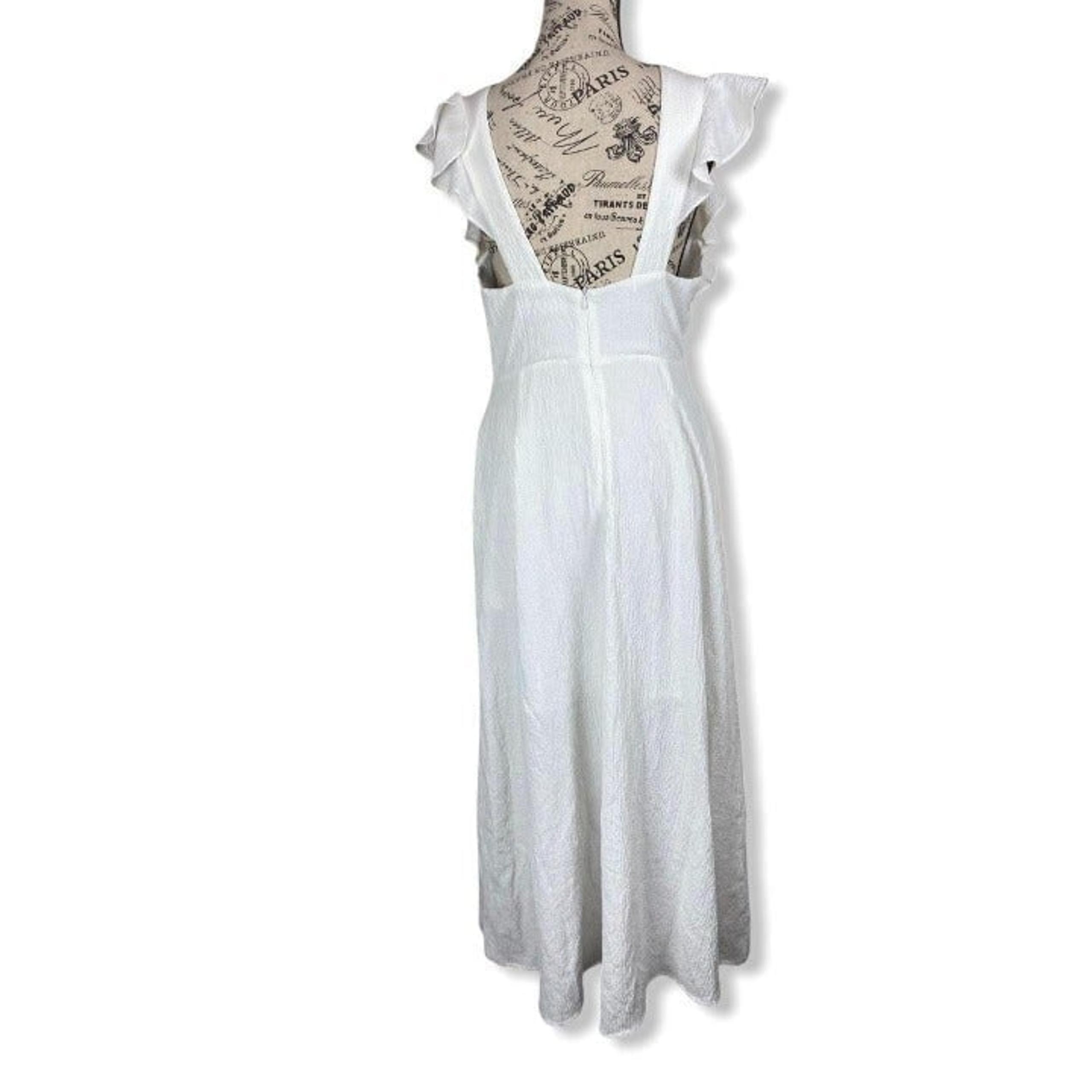 ASTR the Label RUFFLE SLEEVE DRESS- M
