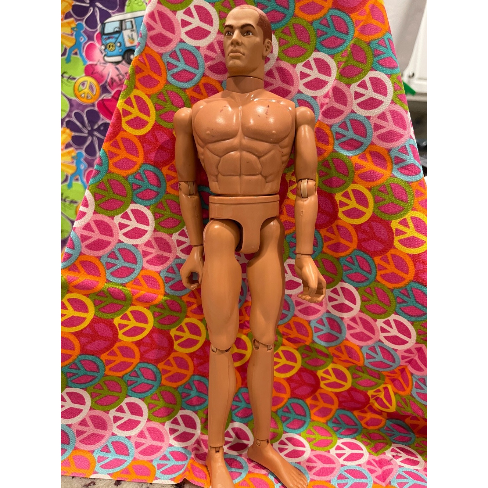Hasbro GI Joe 12 Military Action Figure Light Brown Tight Haircut #1