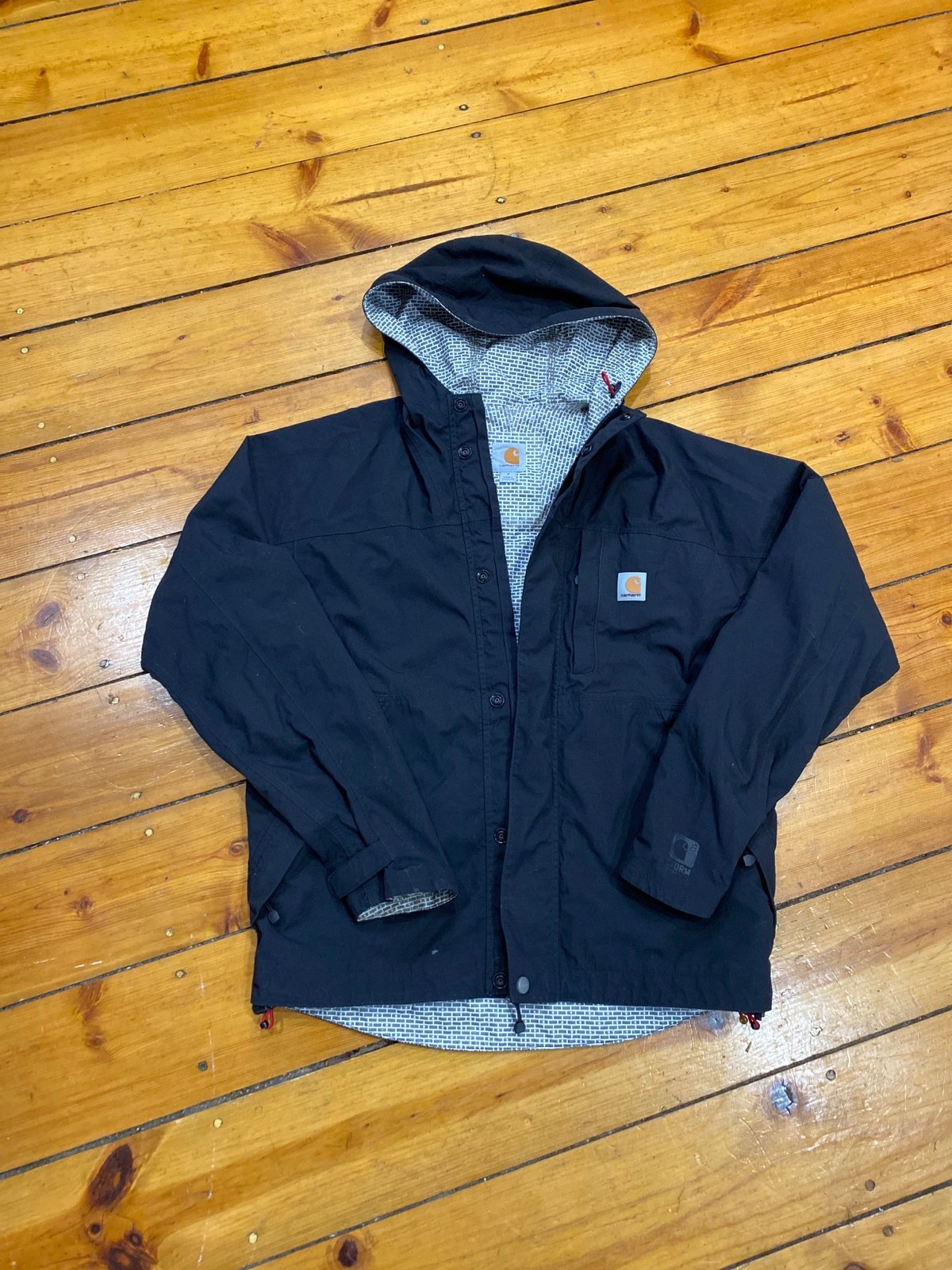 Carhartt Mens size small rain jacket small