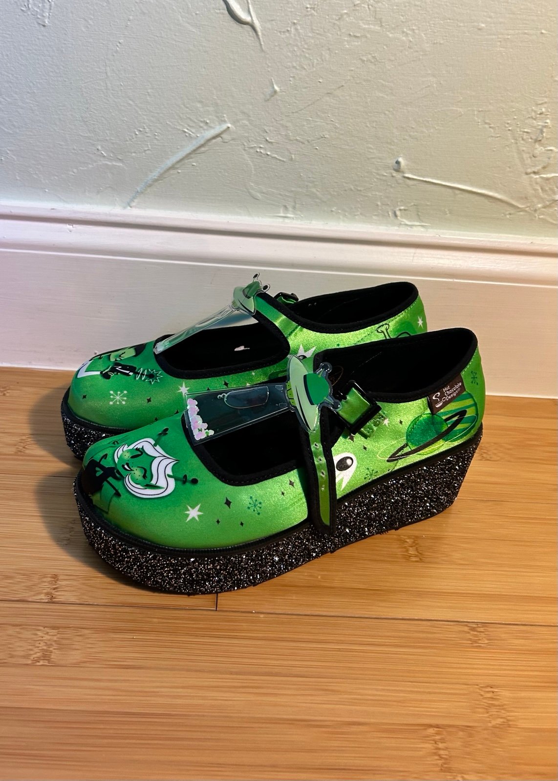 Hot Chocolate Design E.T gals platform shoes