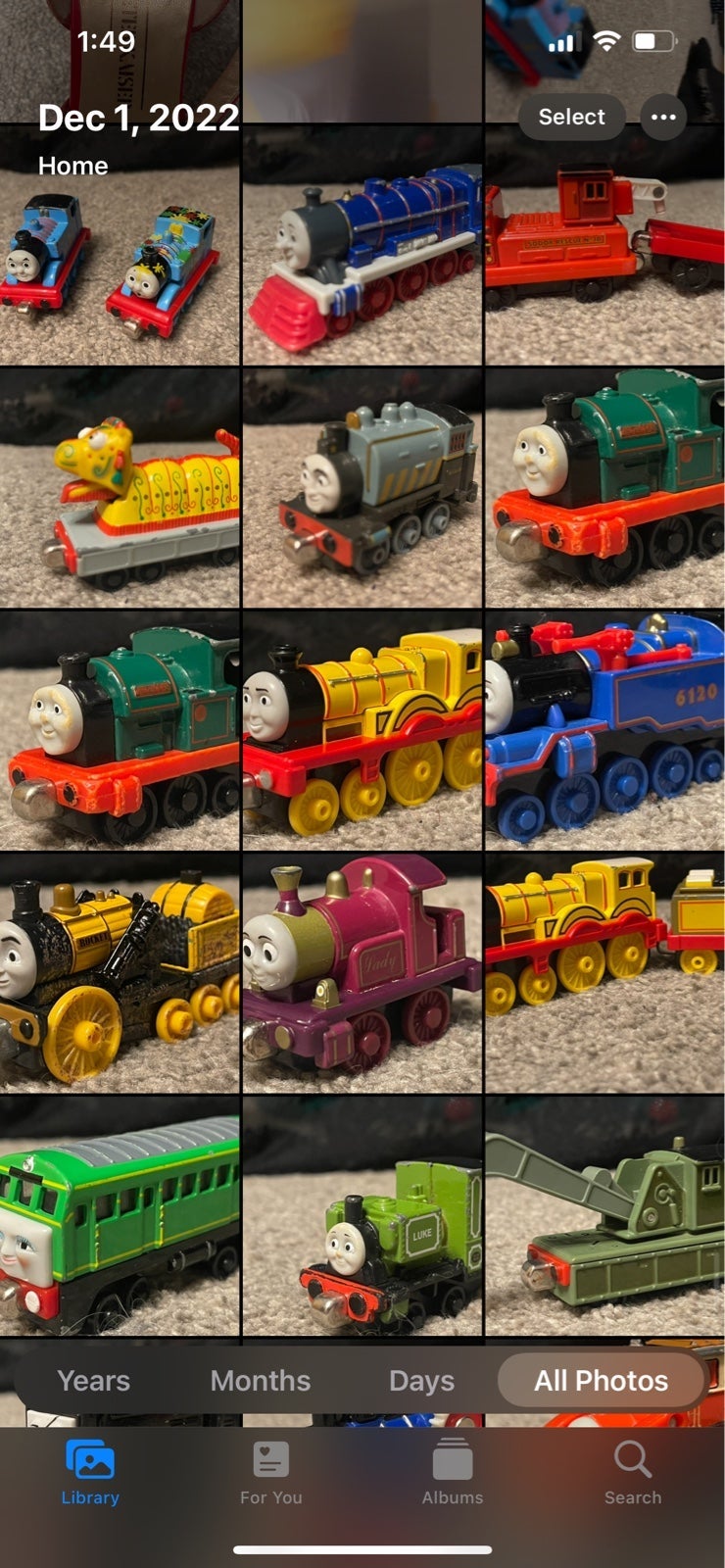 Thomas the Train Lot Die Cast