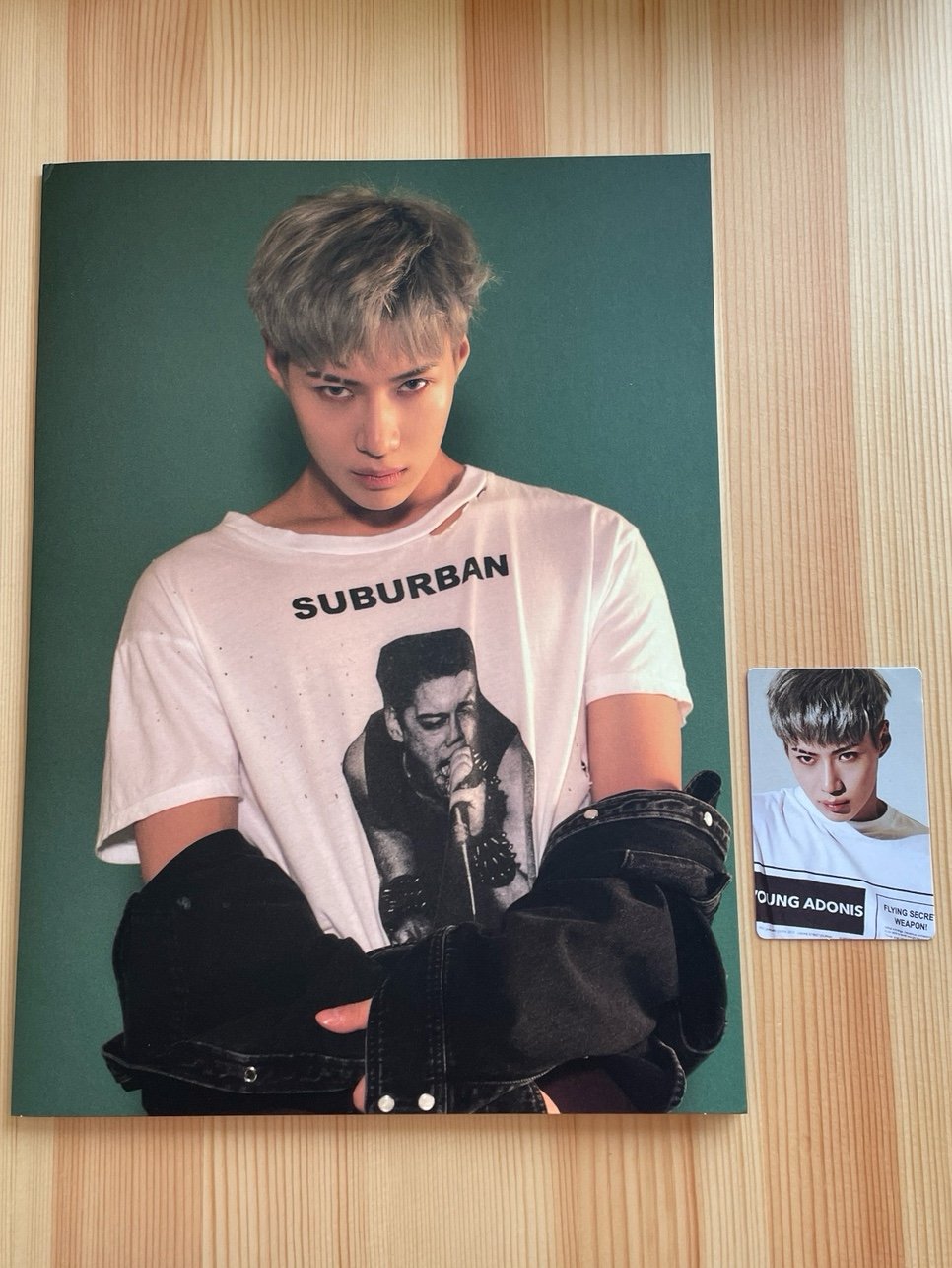 SHINee Taemin MOVE paper folder+photocard _A