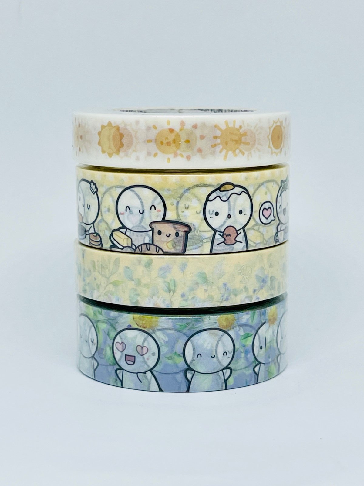 TCMC Thecoffeemonsterzco Washi Wizard Quarterly Subscription Washi Tape Set
